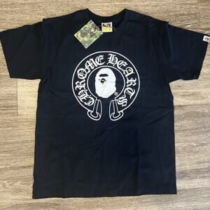 Black Bape Chrome Hearts Shirt